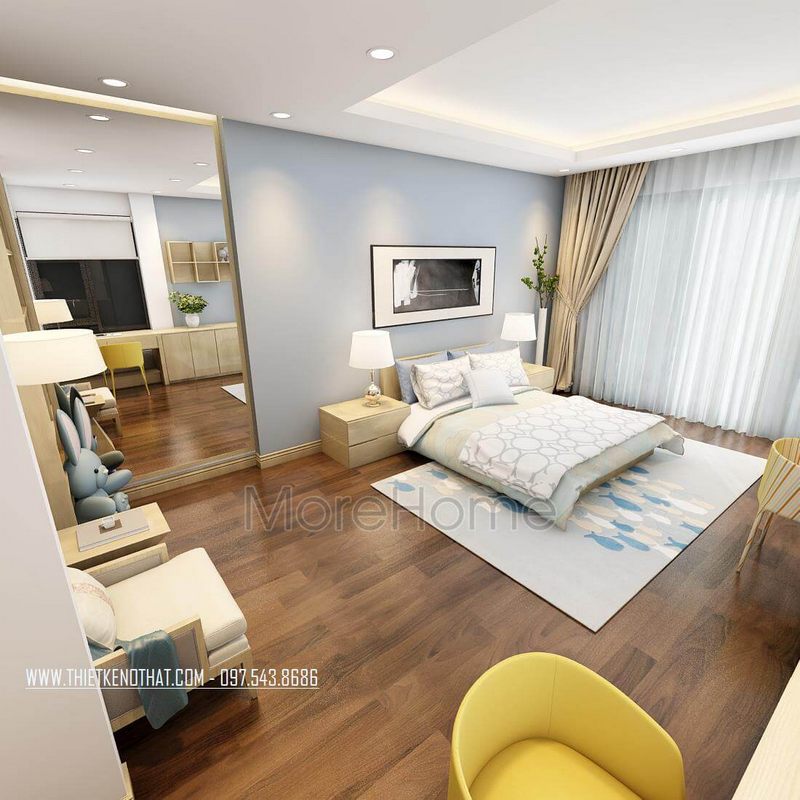 Trang trí nội thất gỗ cho phòng ngủ trẻ em đơn giản, tạo không gian vui chơi cho trẻ nhỏ