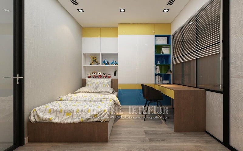 Mẫu giường ngủ gỗ công nghiệp với khả năng chống cong vênh, mối mọt được nhiều gia chủ yêu thích và lựa chọn